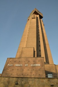 Tour de l'Yser: "Plus jamais de guerre"