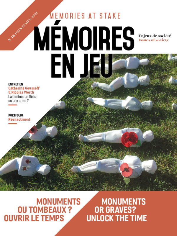N°13 (printemps 2021) Monuments ou tombeaux? Ouvrir le temps – Image 2