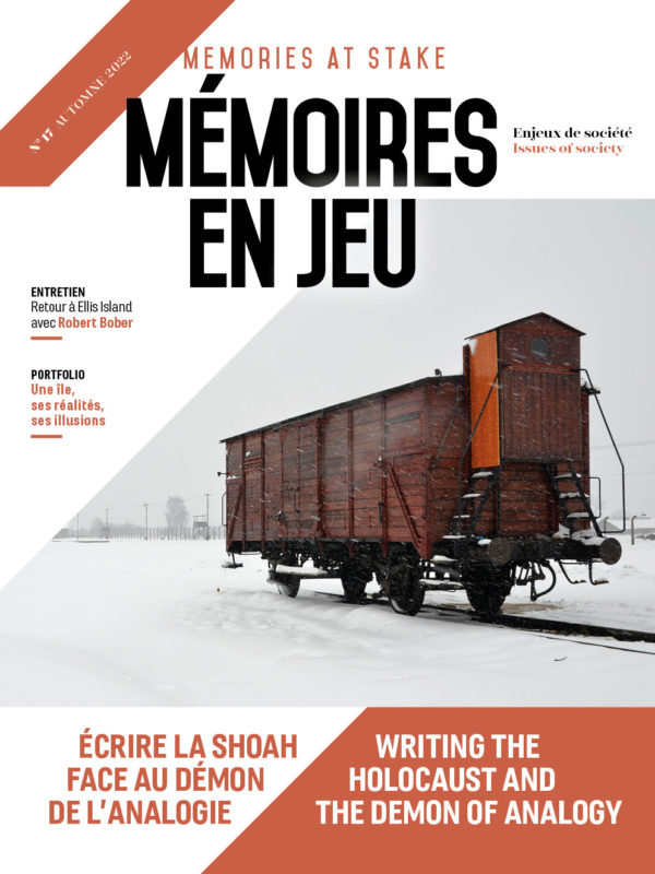 N° 17 (automne 2022) Écrire la Shoah face au démon de l’analogie – Image 2