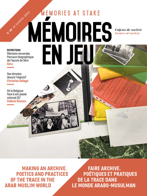 N° 19 (automne 2023) Faire archive. Poétiques et pratiques de la trace dans le monde arabo-musulman – Image 2
