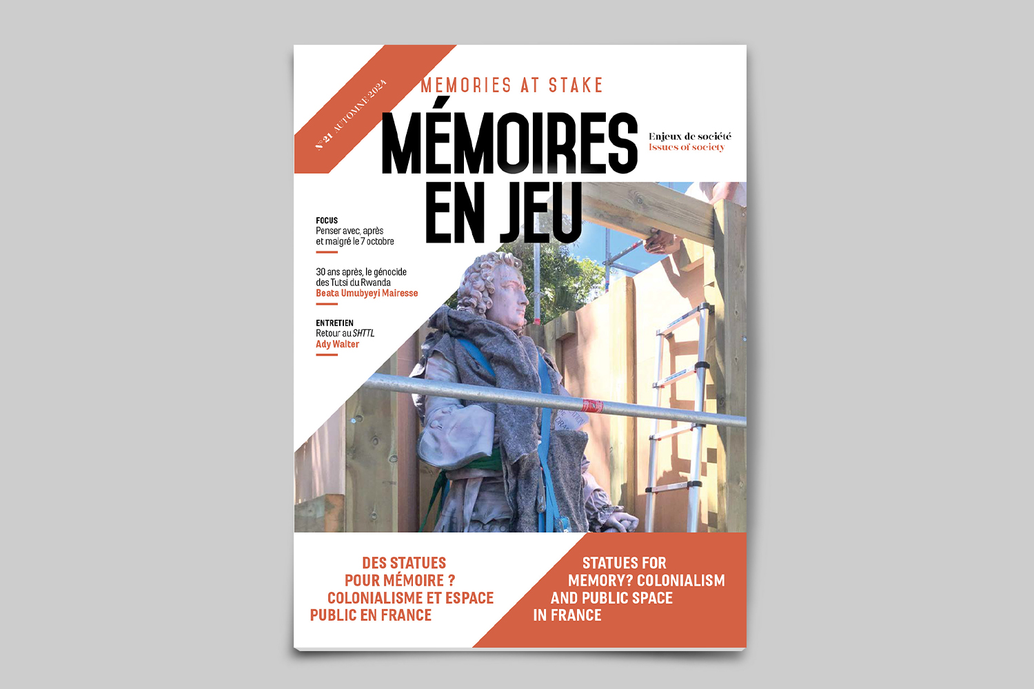 N° 21 (automne 2024) Des statues pour la mémoire ? Colonialisme et espace public en France