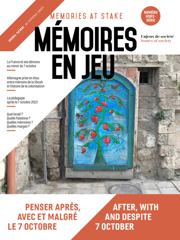 HORS-SERIE: Après, avec et malgré le 7-octobre [Pré-commande]