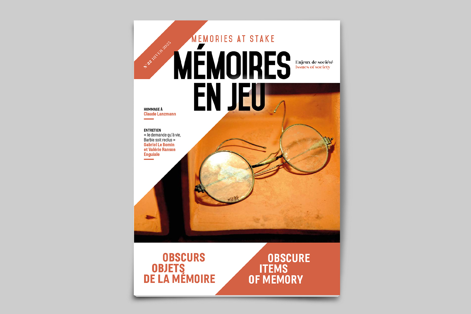N° 22 (hiver 2025) dossier: « Obscurs objets de la mémoire »